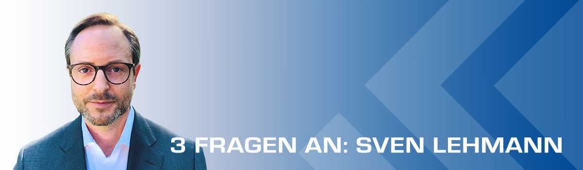 Logivest Newsletter - Logivest intern, 3 Fragen an Sven Lehmann