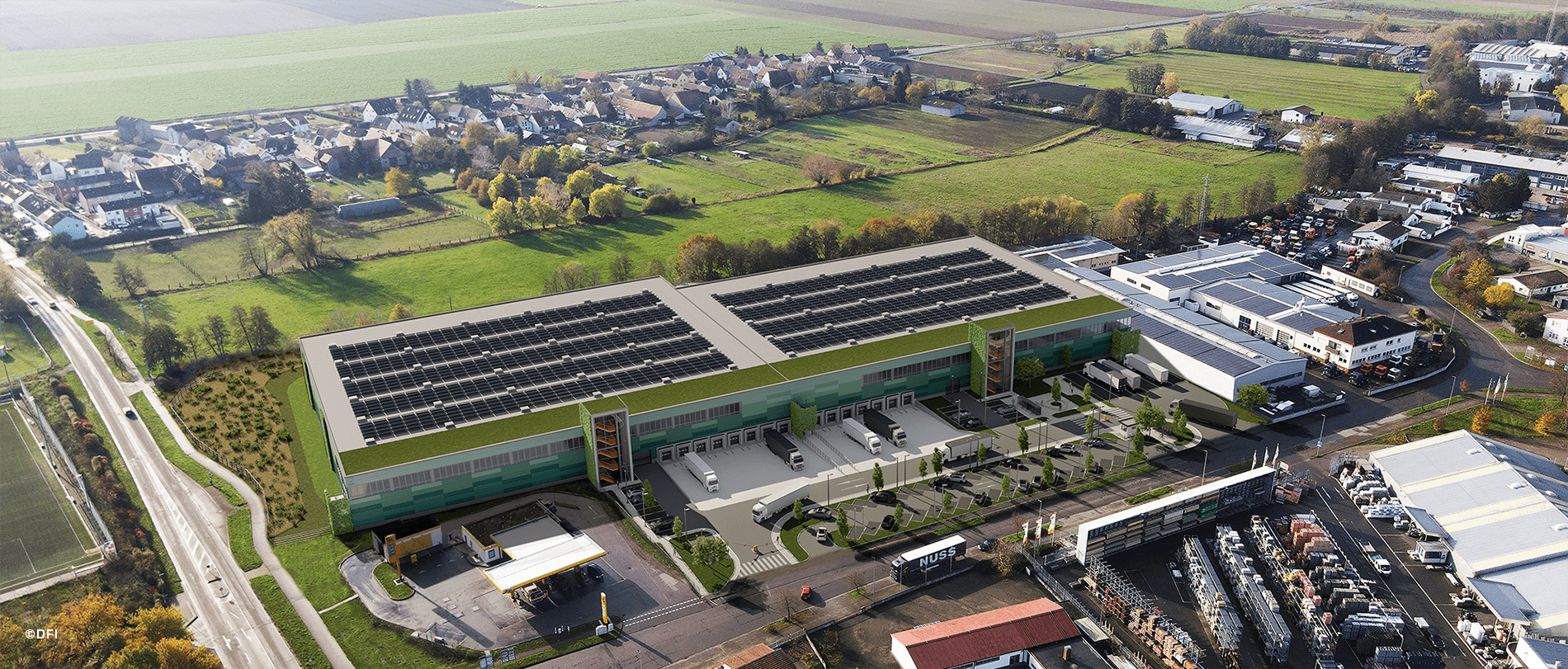 INNOVATIVER LOGISTIKPARK IN BESTLAGE ZUR MIETE bild