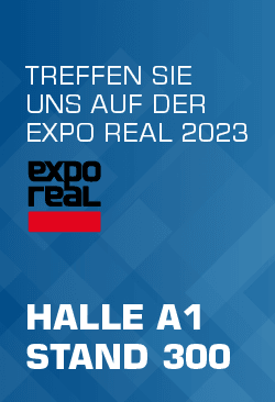 EXPO REAL 2023:<p>Wir sind am Start!</p> bild
