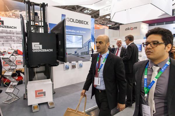 International am Gemeinschaftsstand