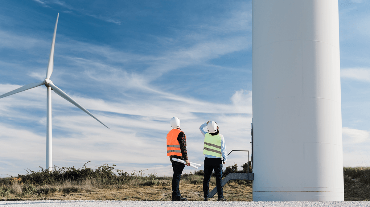 Mit Windturbinen zu mehr Nachhaltigkeit Bild