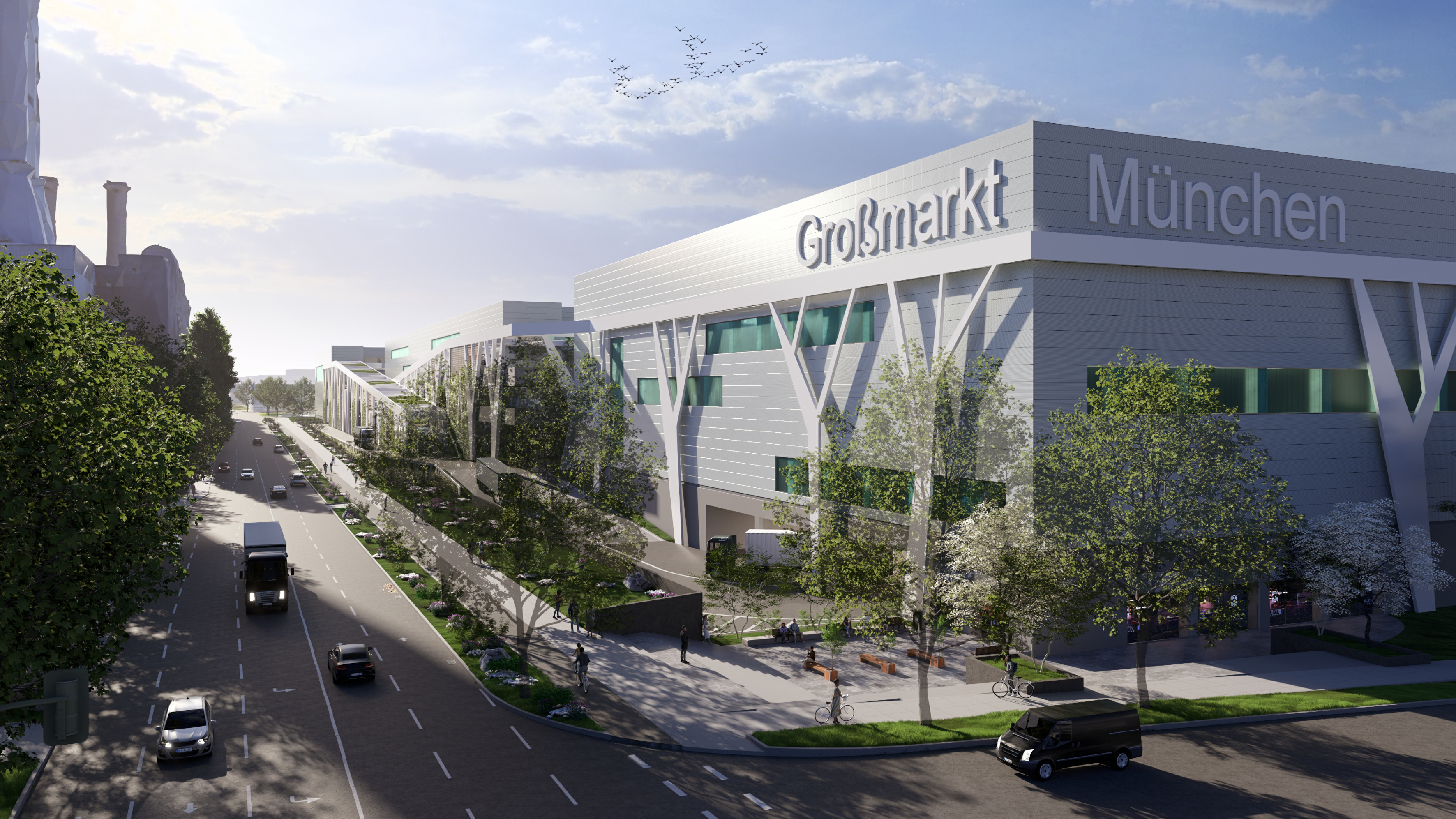 Münchens neue Großmarkthalle kann bis 2030 fertiggestellt werden Bild