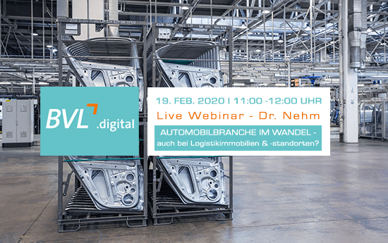 BVL.digital Webinar mit Dr. Alexander Nehm | 19. Februar 2020 | Online Bild