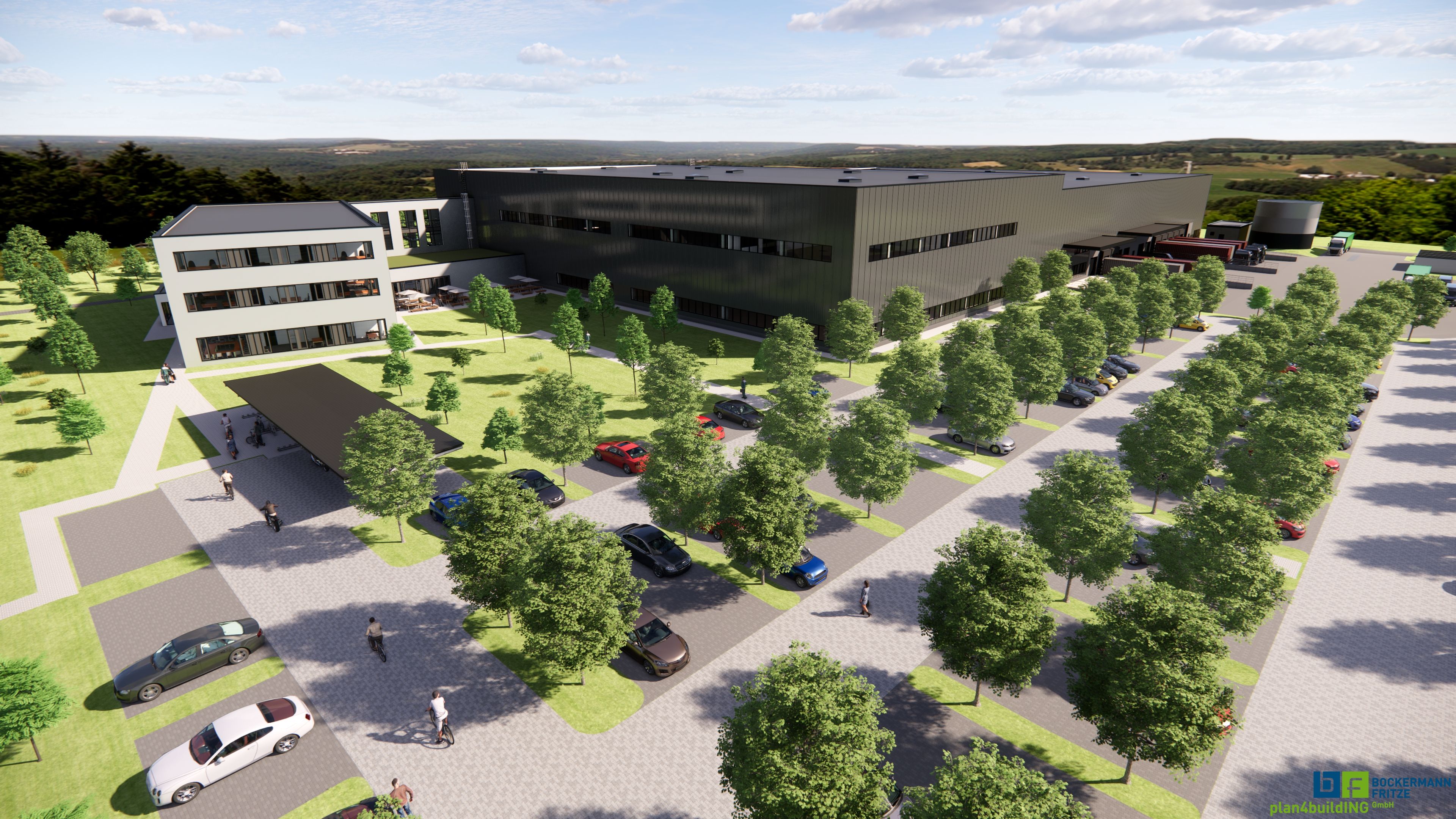 Ixocon realisiert Unternehmensimmobilie für Avnet im Gewerbepark Breisgau Bild