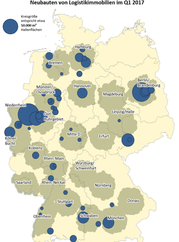 Logistikimmobilien-Seismograph Q1 2017