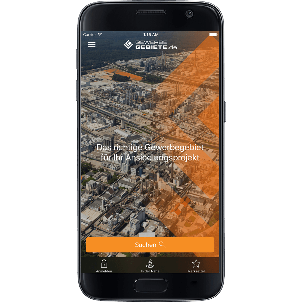 Gewerbegebiete.de-App