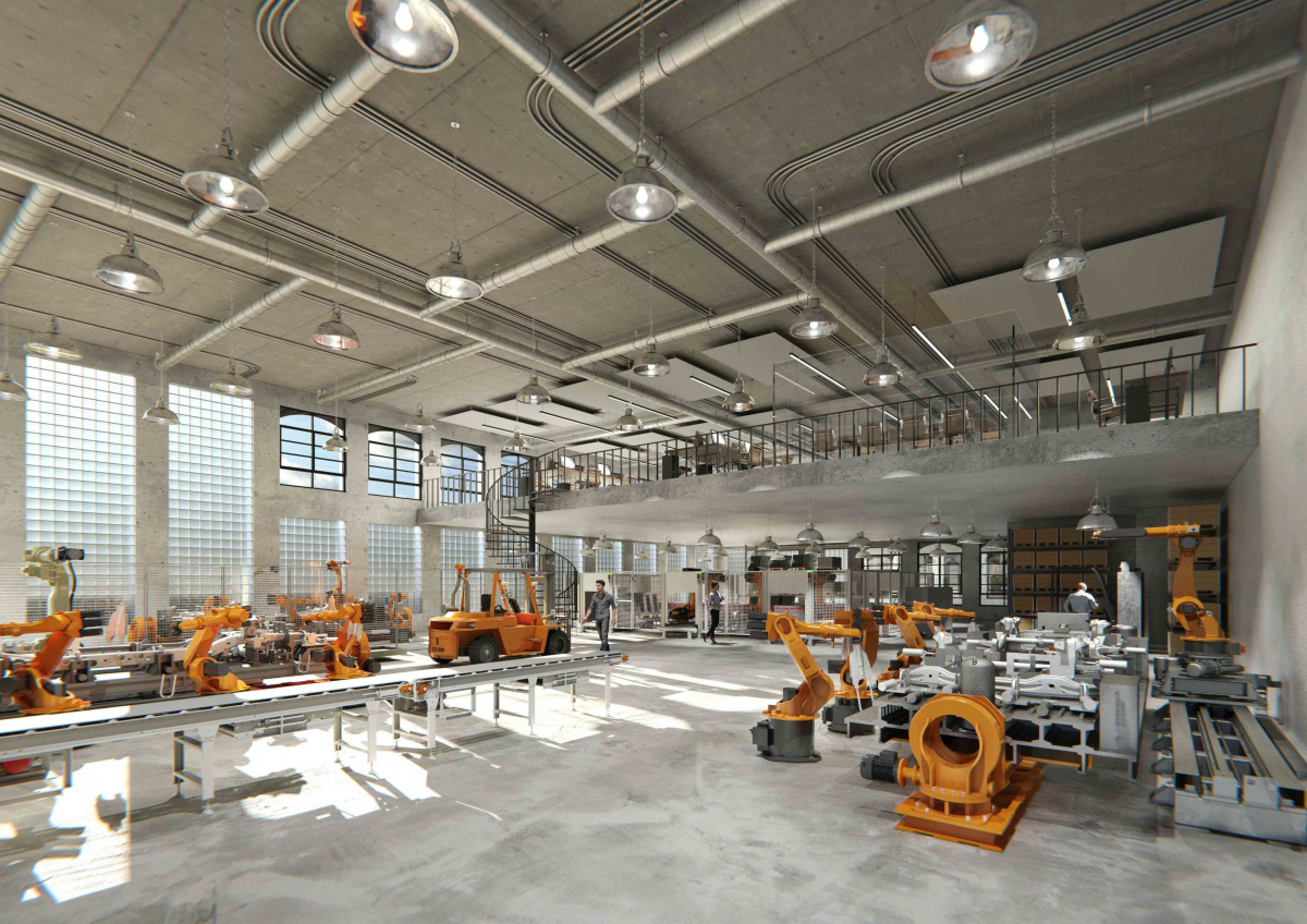 Logivest - Beispiel von Produktionshalle – 45110