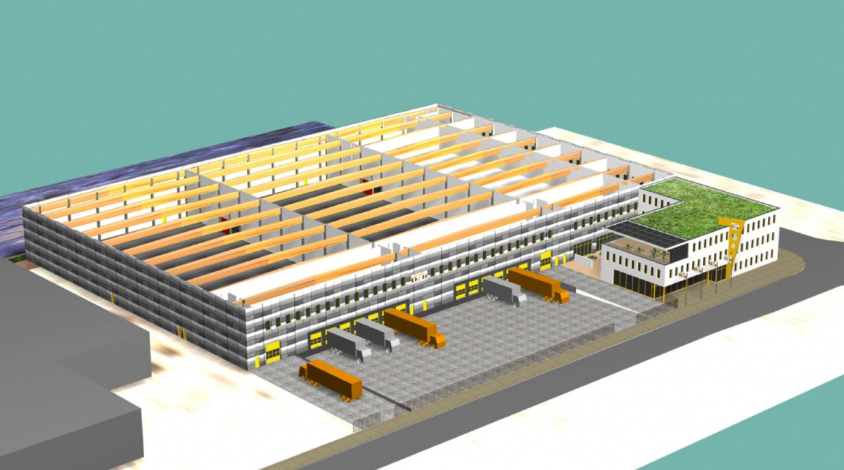 Logivest - Beispiel von Industriehalle – 84190