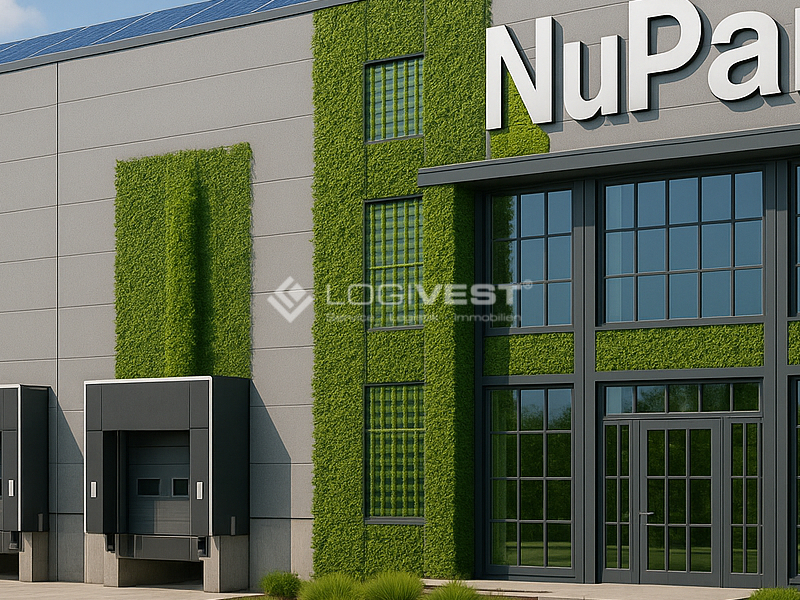 Logivest - Musterbild von Produktionshalle – 86156