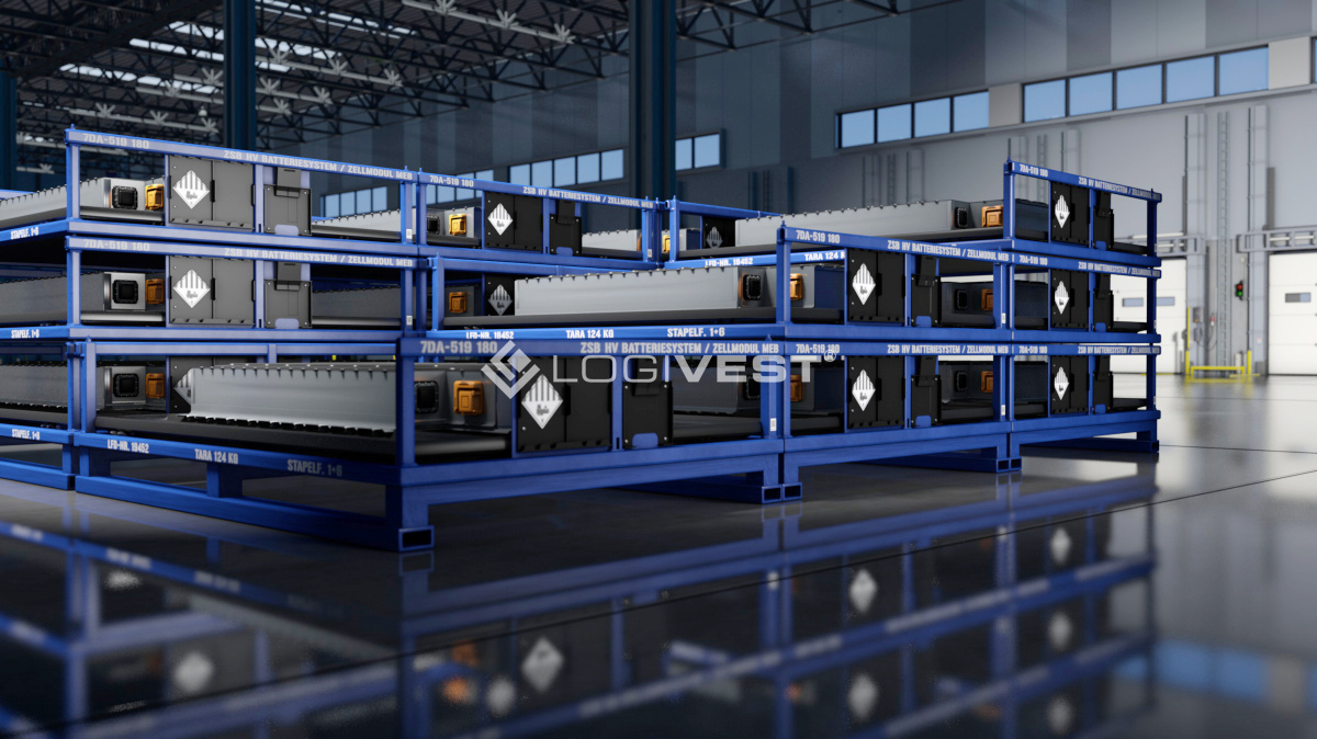 Logivest - Musterbild von Produktionshalle – 86566