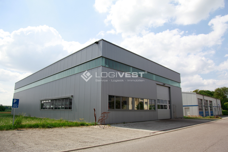 Logivest - Musterbild von Industriehalle – 88580