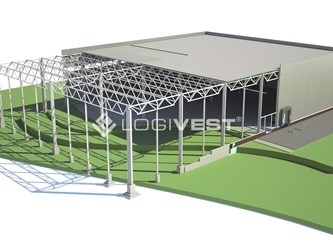 Logivest - Musterbild von Lagerhalle – 86901